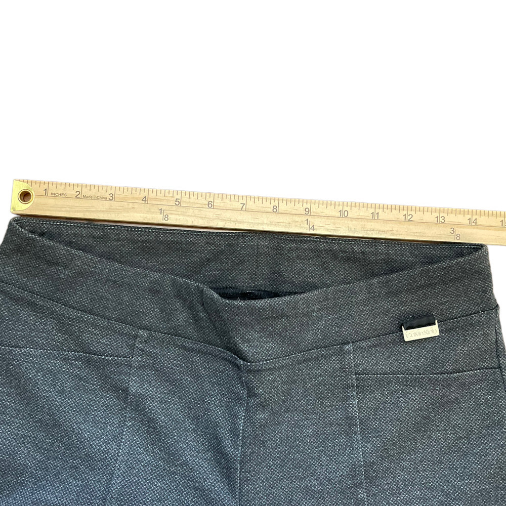 Calvin Klein Womens Charcoal Dress Pant Legging Size S - Picture 5 of 8